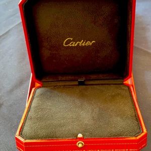 Authentic Cartier pendant box only